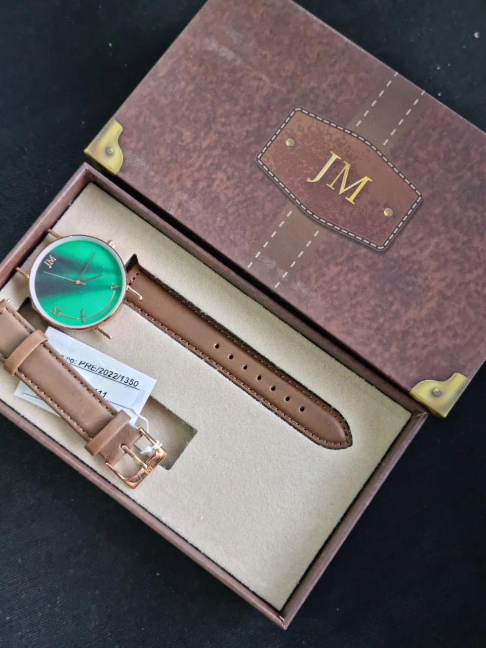 Jm Green Dial Ladies Watch - Image 7