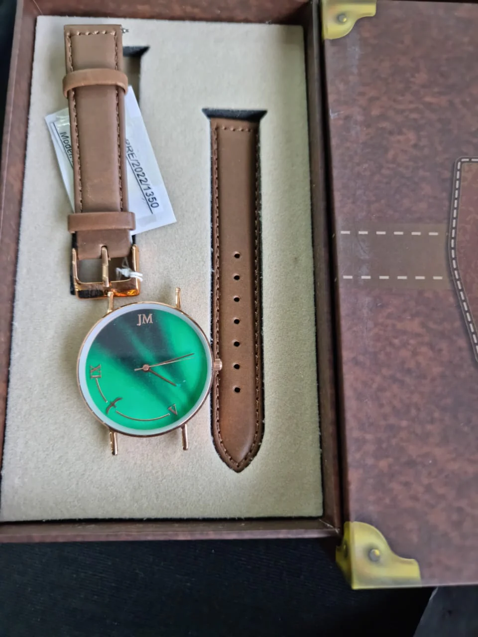 Jm Green Dial Ladies Watch - Image 9