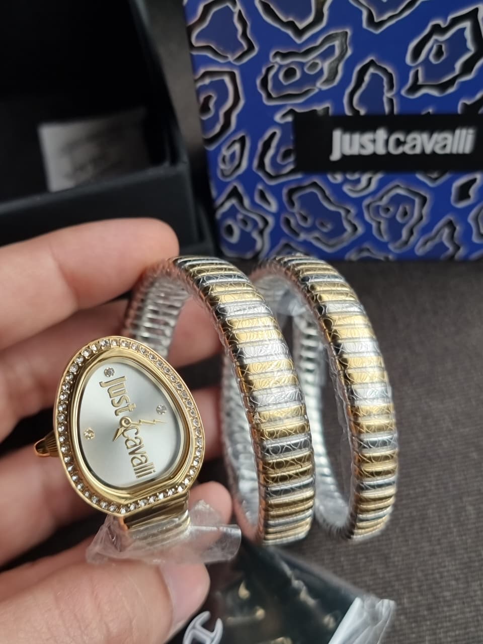 Just Cavalli Just Glam EVO 3 Stainless Steel Bracelet Watch-JC1L120M0055E - Image 3