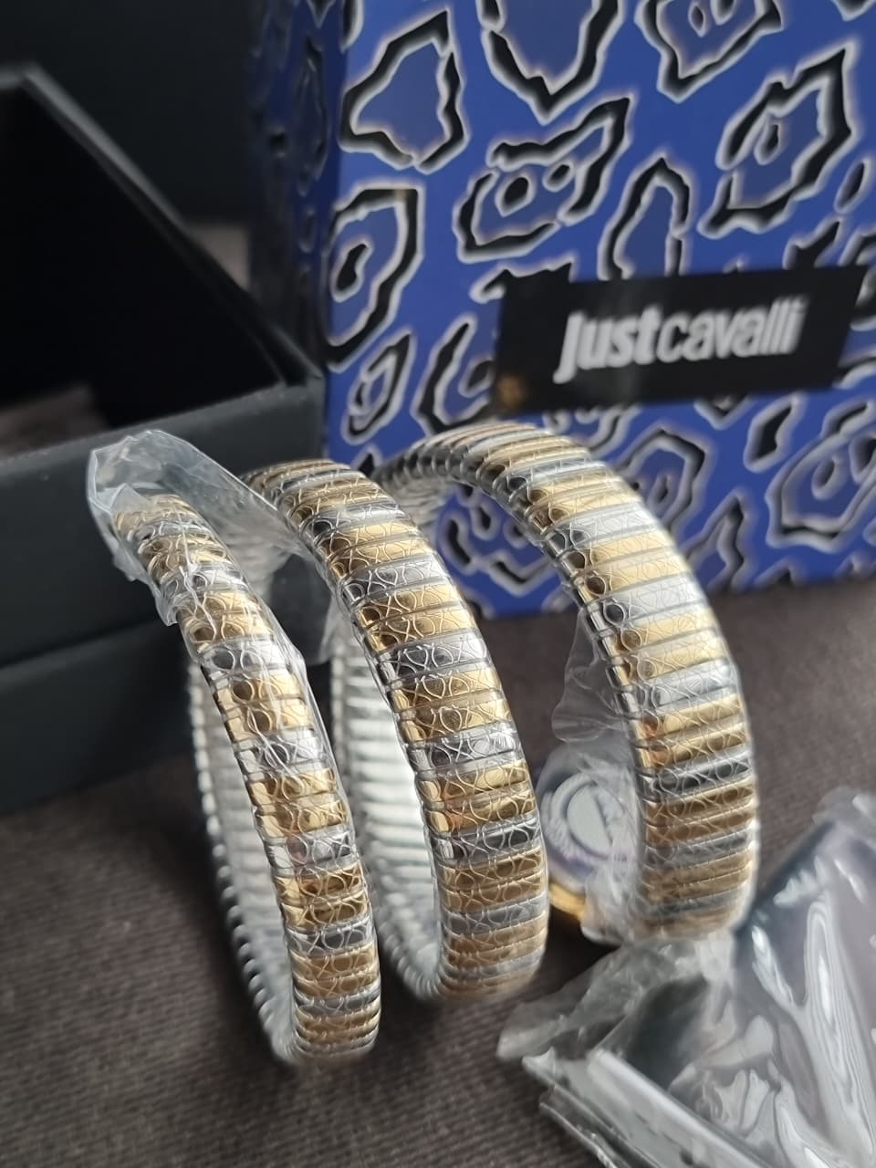 Just Cavalli Just Glam EVO 3 Stainless Steel Bracelet Watch-JC1L120M0055E - Image 4