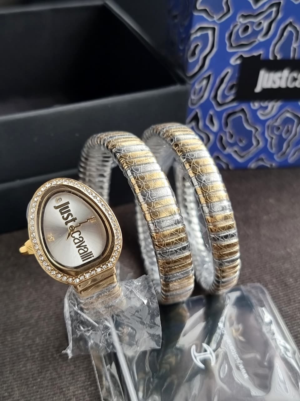 Just Cavalli Just Glam EVO 3 Stainless Steel Bracelet Watch-JC1L120M0055E - Image 6