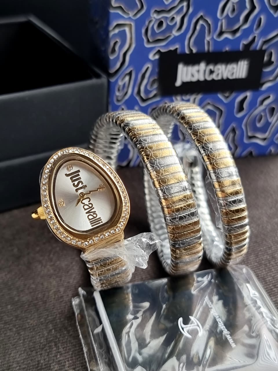 Just Cavalli Just Glam EVO 3 Stainless Steel Bracelet Watch-JC1L120M0055E - Image 8