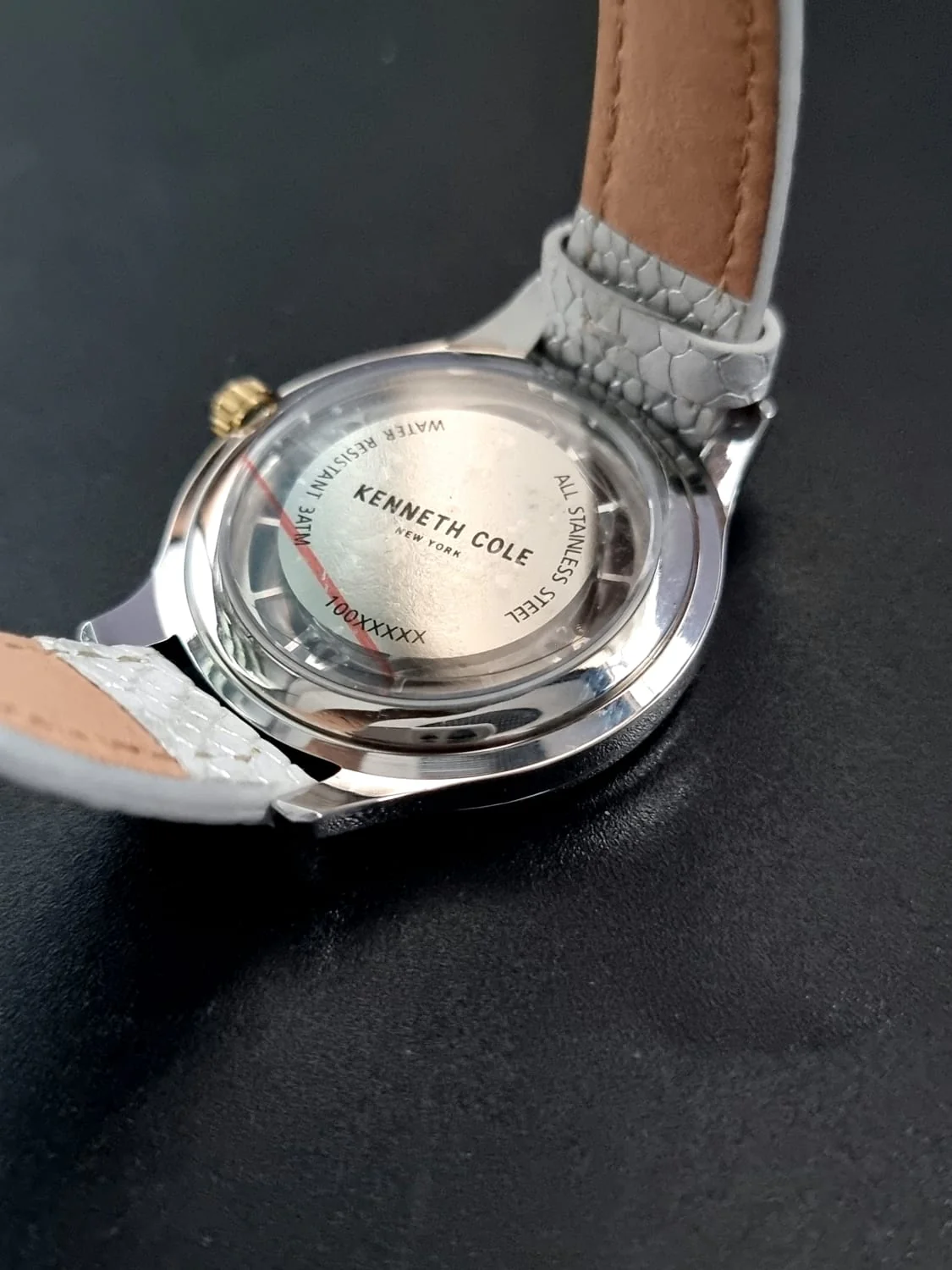 Keneeth Cole Ladies Watch White strap 100xxxxx - Image 3
