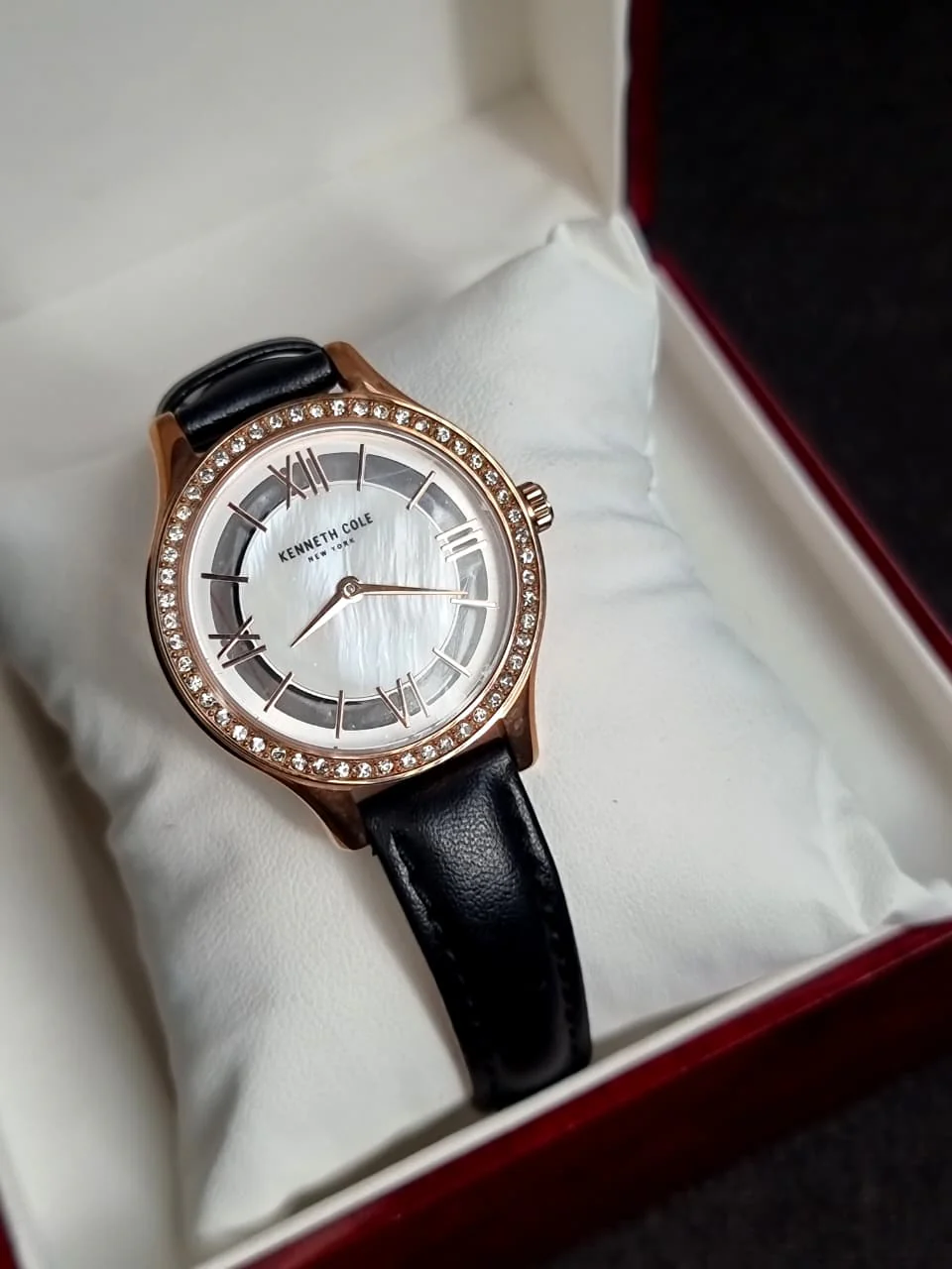kenneth Cole Ladies Watch Skeleton dial Quartz Watch - Image 2