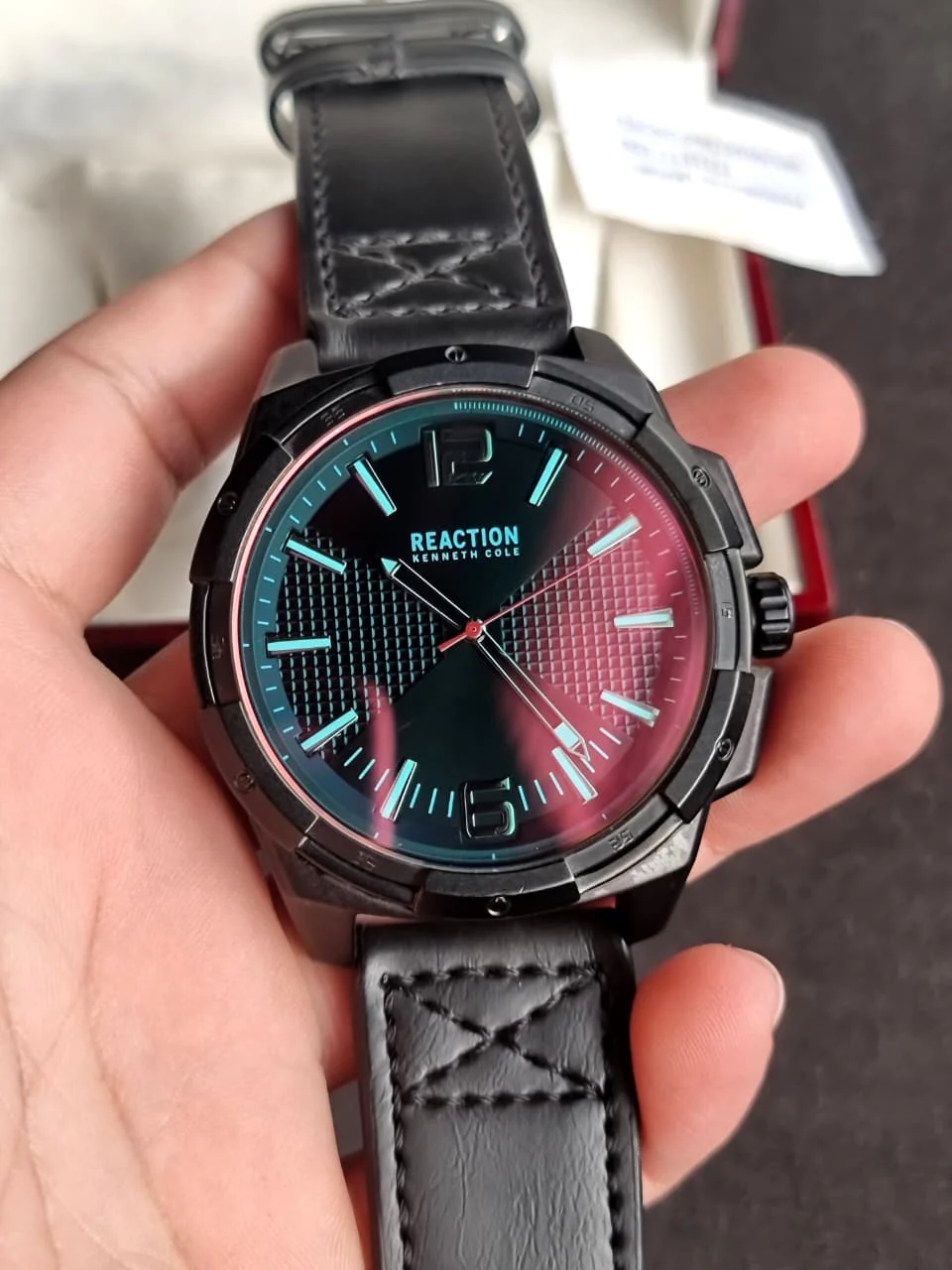 Kenneth Cole Reaction Black dial Gents Watch - Image 4