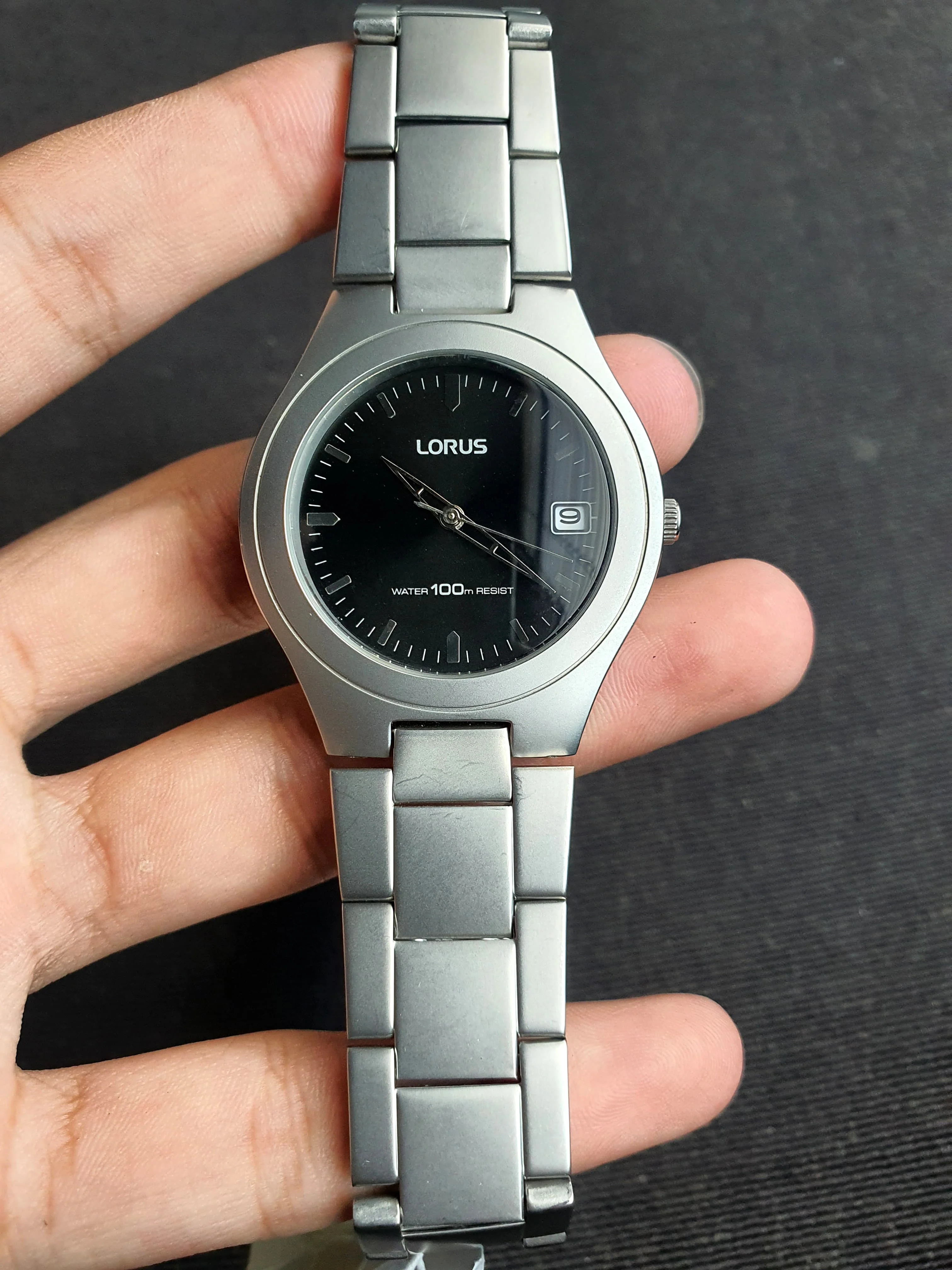 Lorus Sub Brand Of Seiko Gents Watch Black Dial Quartz Watch - Image 6