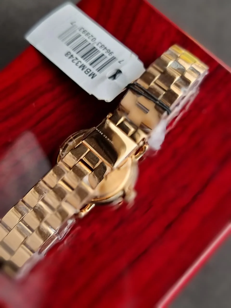 MARC BY MARC JACOBS BAKER WHITE DIAL ROSE GOLD-PLATED LADIES WATCH MBM3248 - Image 4