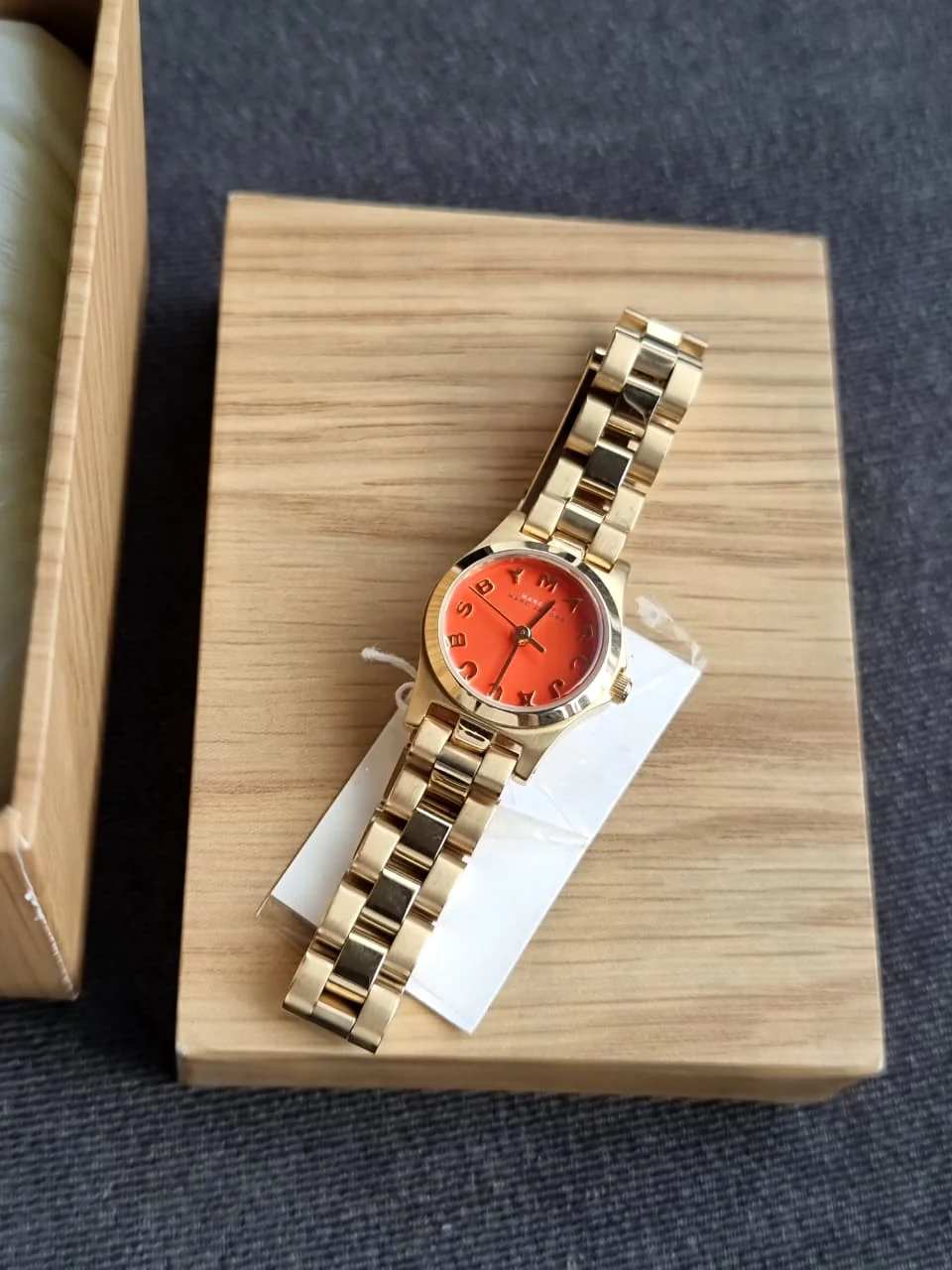 Marc by Marc Jacobs Henry Dinky Gold Tone Women's Watch - MBM3202 - Image 3