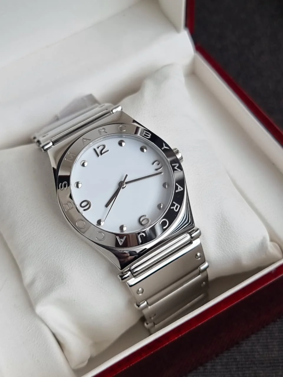 Marc By Marc Jacobs Mbm3030 Analog Quartz Men ︎Junk Item ︎ Silver Watch - Image 2