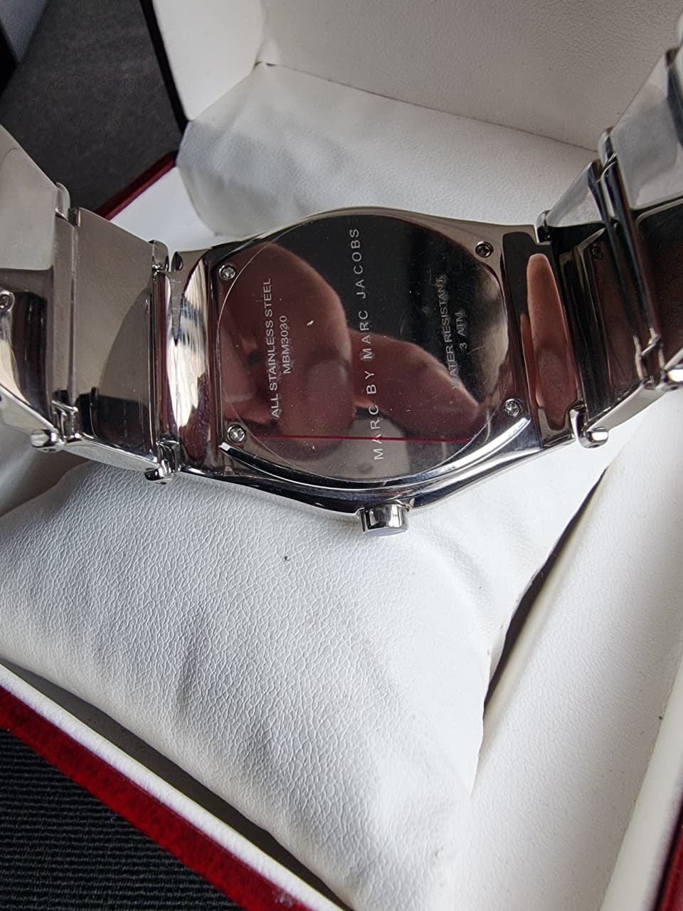 Marc By Marc Jacobs Mbm3030 Analog Quartz Men ︎Junk Item ︎ Silver Watch - Image 3
