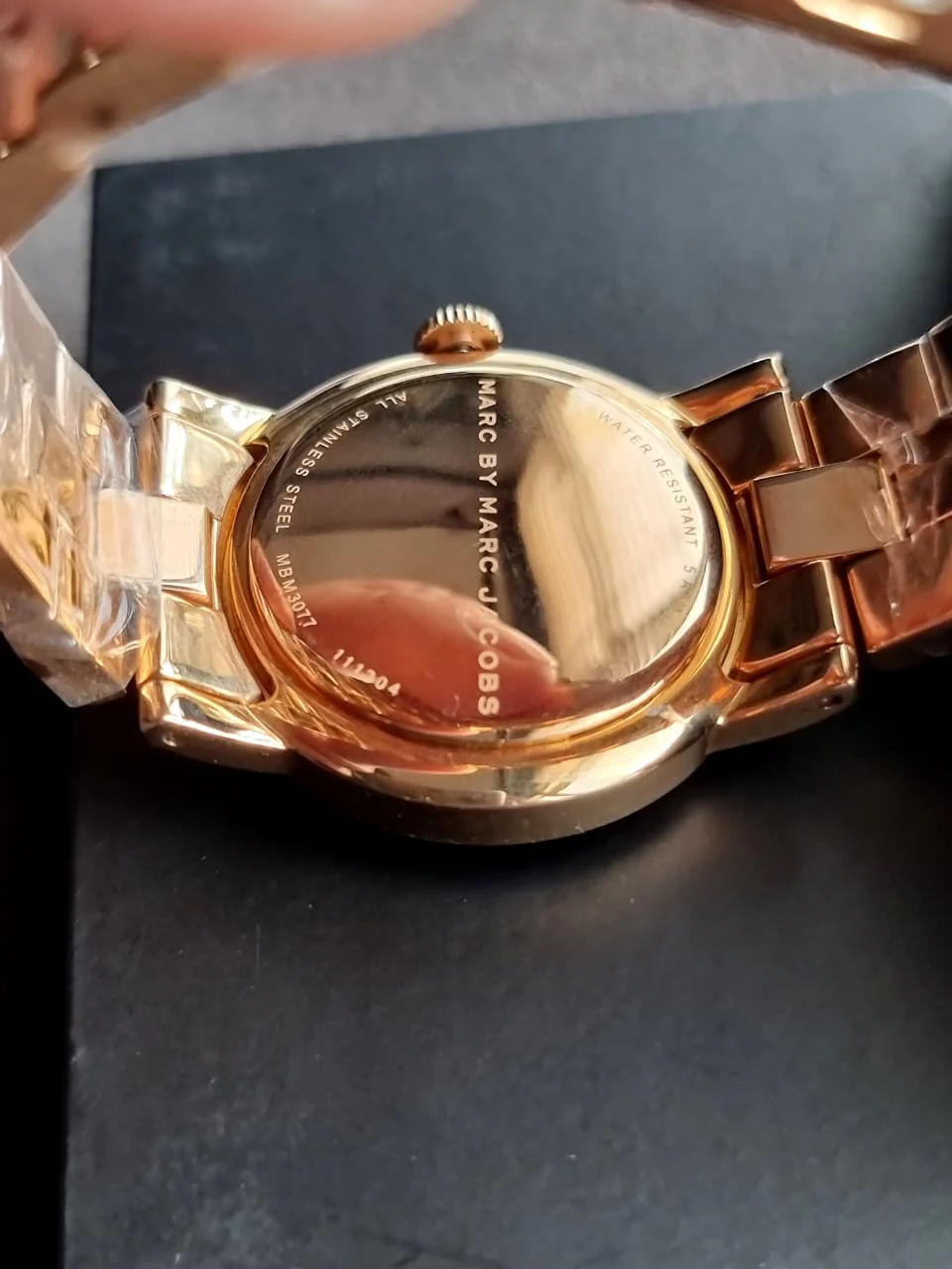 Marc Jacobs MBM3077 Ladies AMY Rose Gold Watch - Image 4