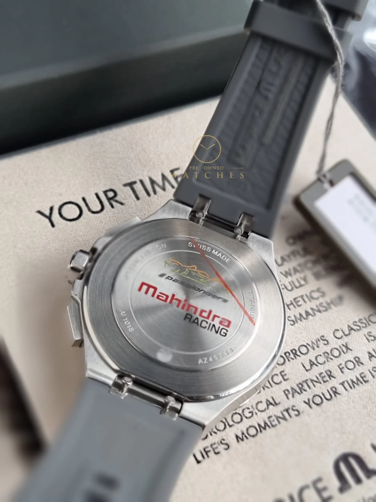 Maurice Lacroix Aikon AI1018-TT031-130-2 Aikon Chronograph Mahindra Racing Watch AI1018.TT031.130.2 - Image 3