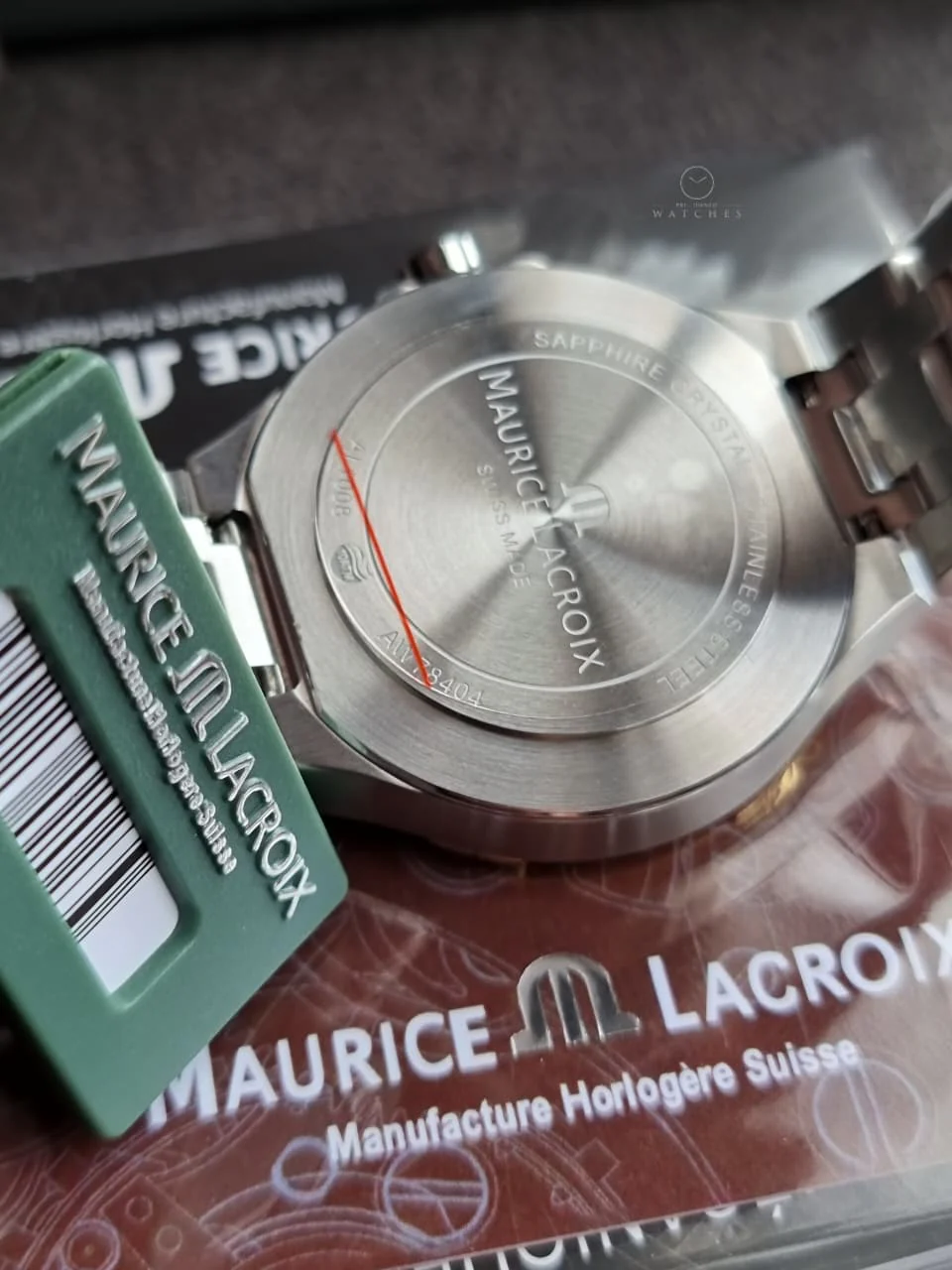 Maurice Lacroix Aikon Blue/Steel Ø42 mm Ref: AI1008-PVY13-433-1 - Image 4
