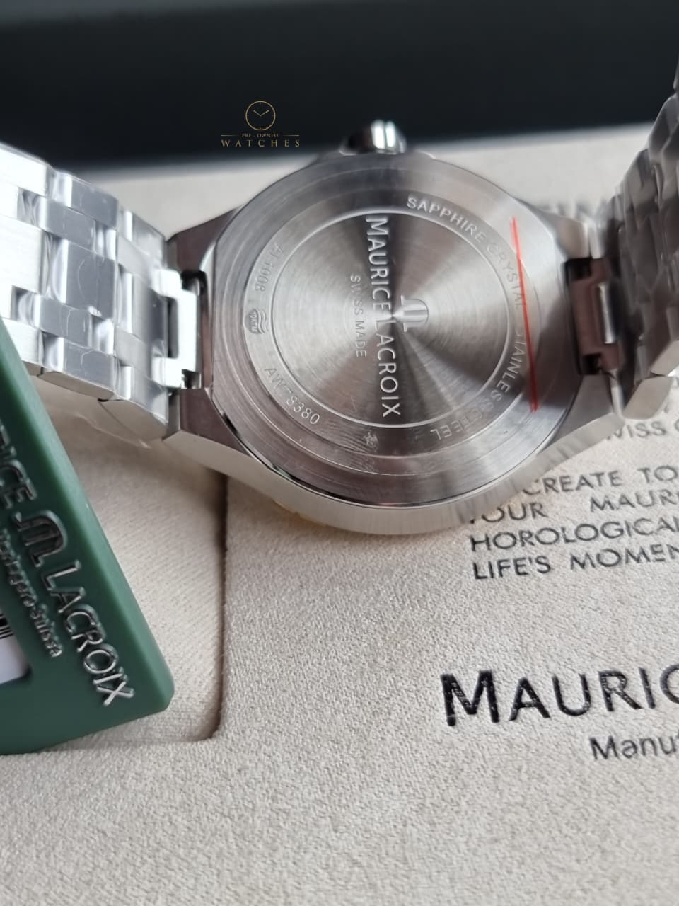Maurice Lacroix Aikon Quartz Silver colored Yellow gold toned steel AI1008-PVY13-132-1 - Image 3