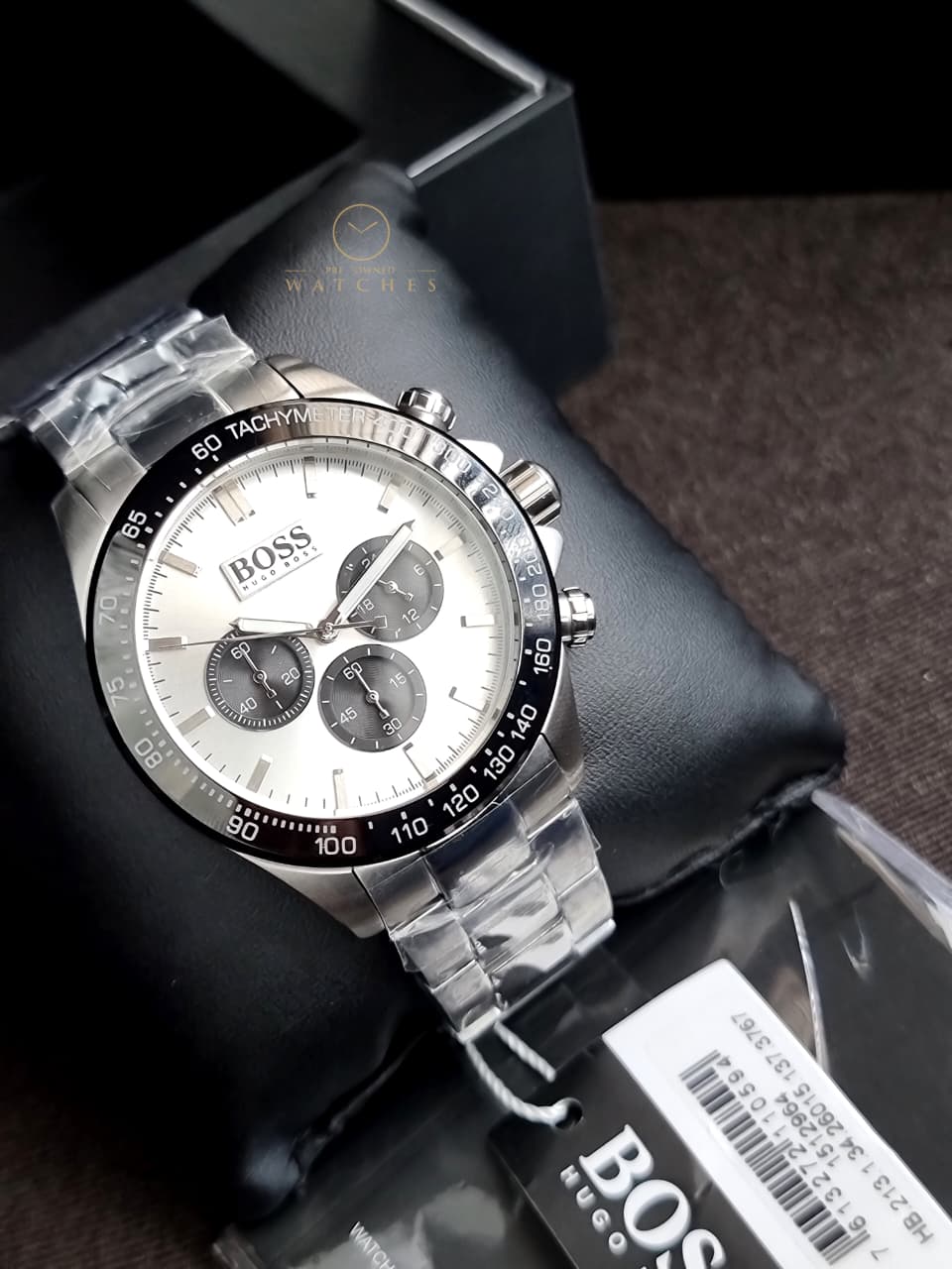 Men's Hugo Boss Chronograph Stainless Steel Watch 1512964 - Image 7
