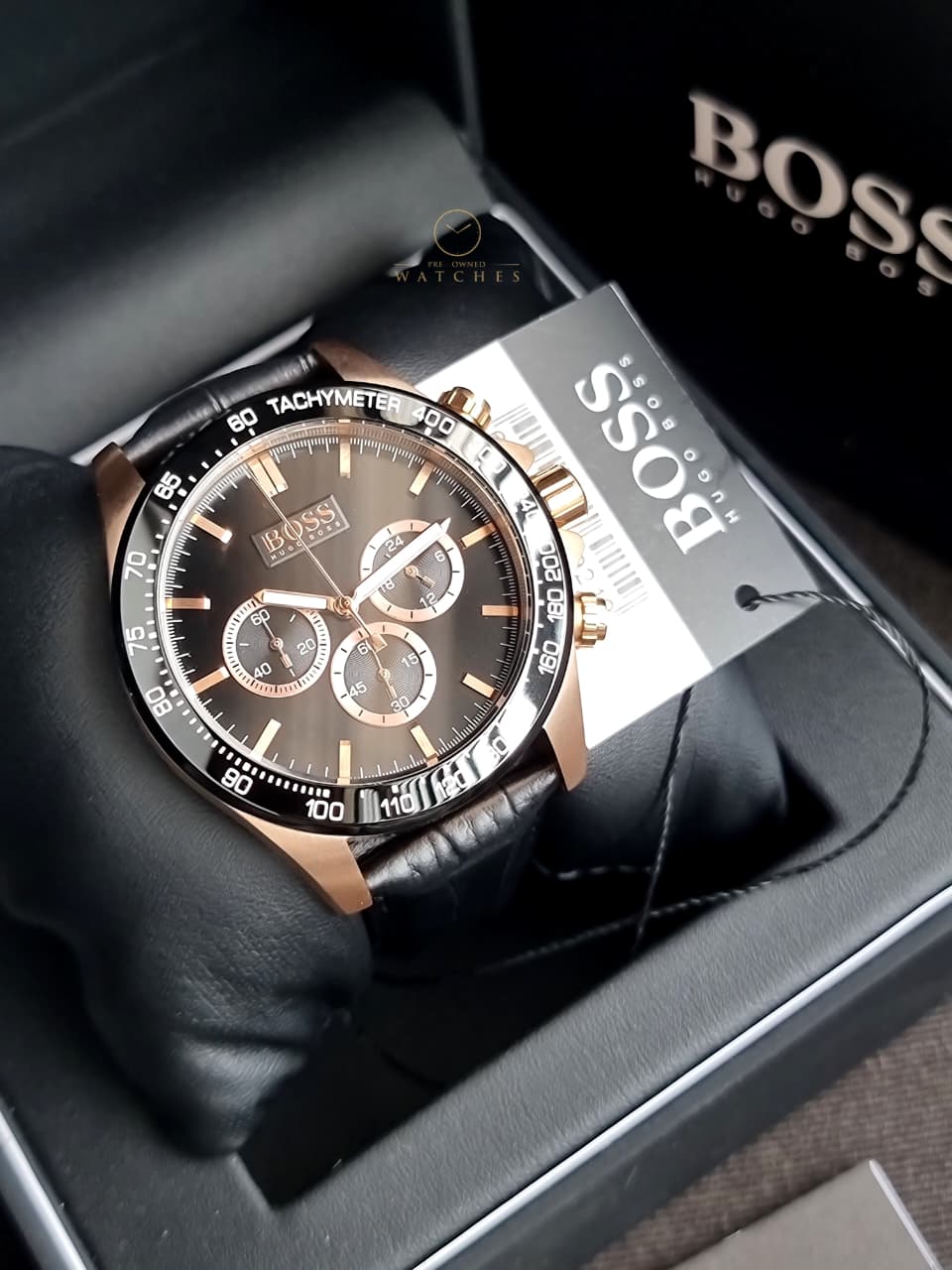 Mens Hugo Boss Chronograph Watch 1513218 - Image 5