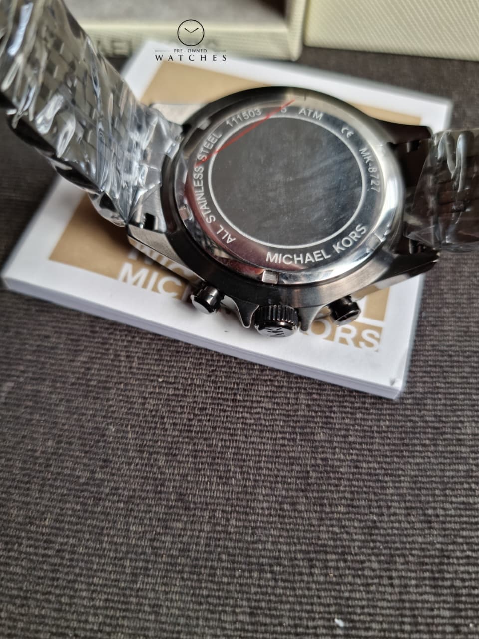 Michael Kors Bayville MK8727 Quartz Chronograph Men's Watch - Image 5