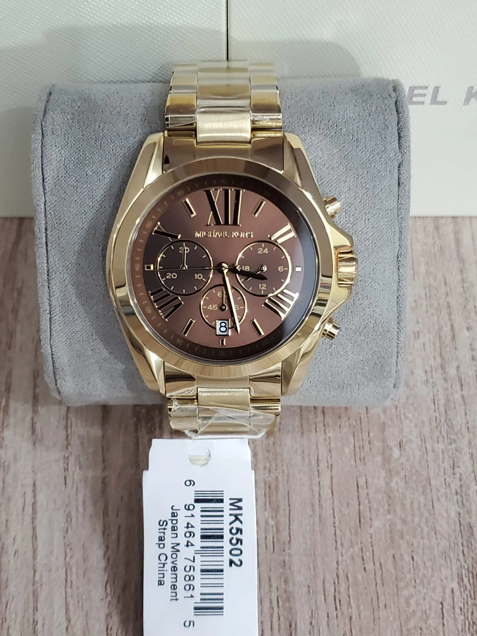 Michael Kors Bradshaw Gold-tone Stainless Steel Women's Watch MK5502 - Image 3