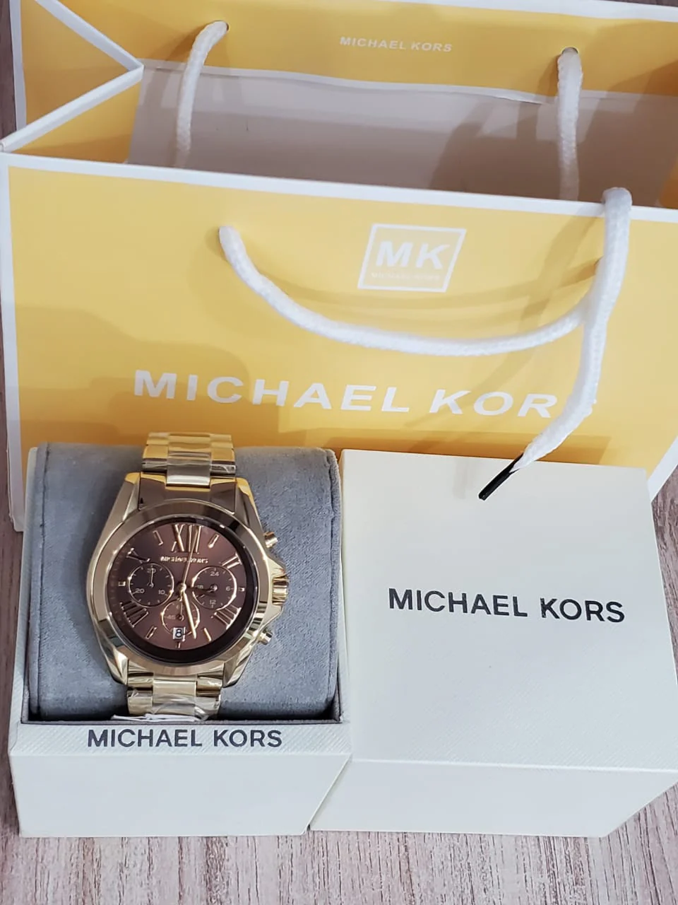 Michael Kors Bradshaw Gold-tone Stainless Steel Women's Watch MK5502 - Image 4