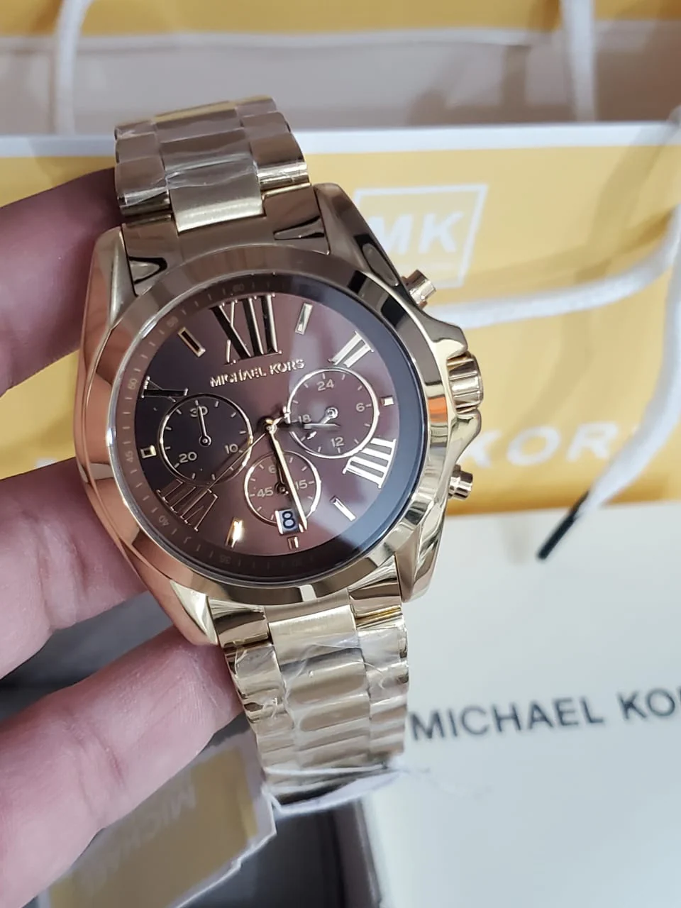 Michael Kors Bradshaw Gold-tone Stainless Steel Women's Watch MK5502 - Image 5