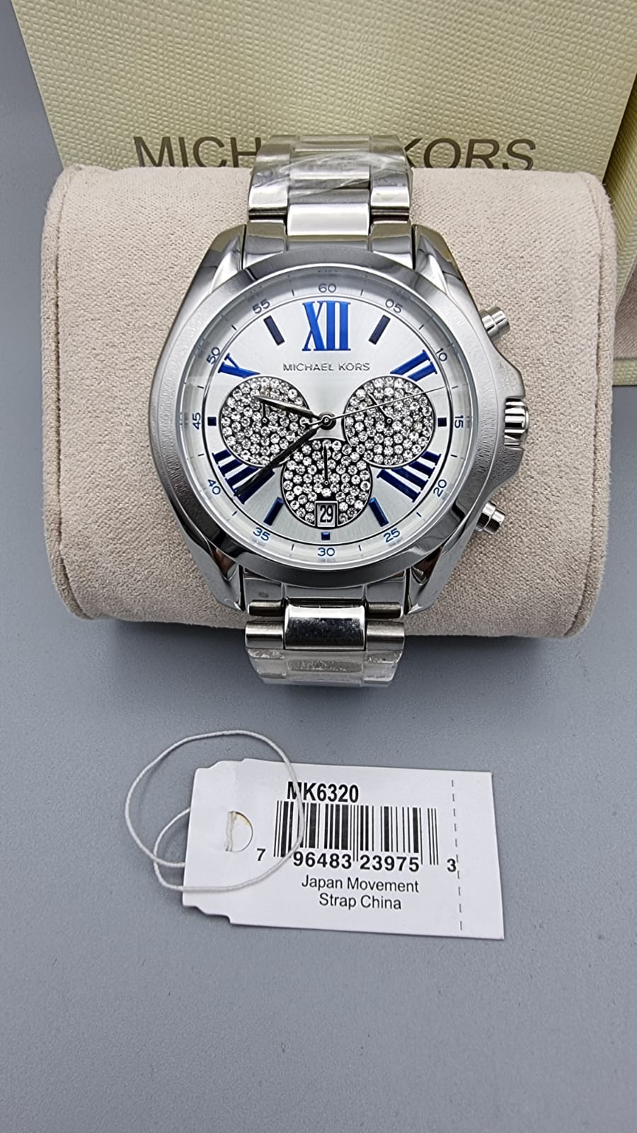 MICHAEL KORS Bradshaw Silver Crystal Pave Dial Ladies Watch MK6320 - Image 2