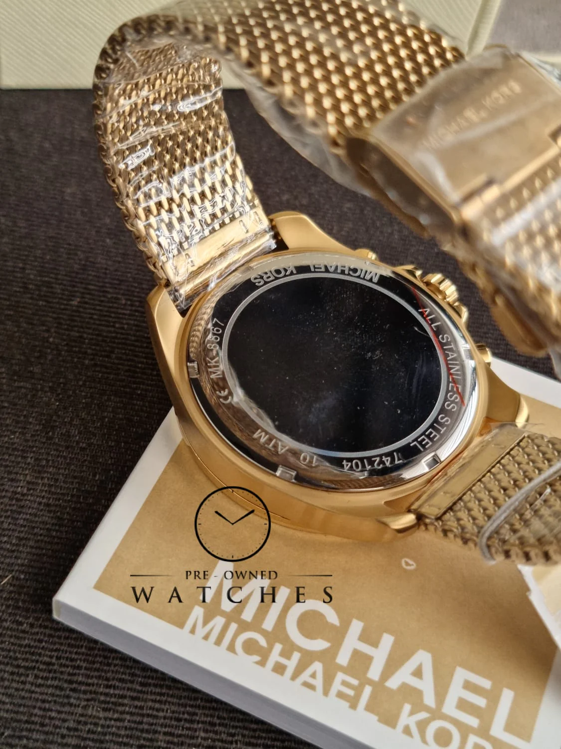 MICHAEL KORS Brecken Chronograph Quartz Black Dial Men's Watch MK8867 - Image 5