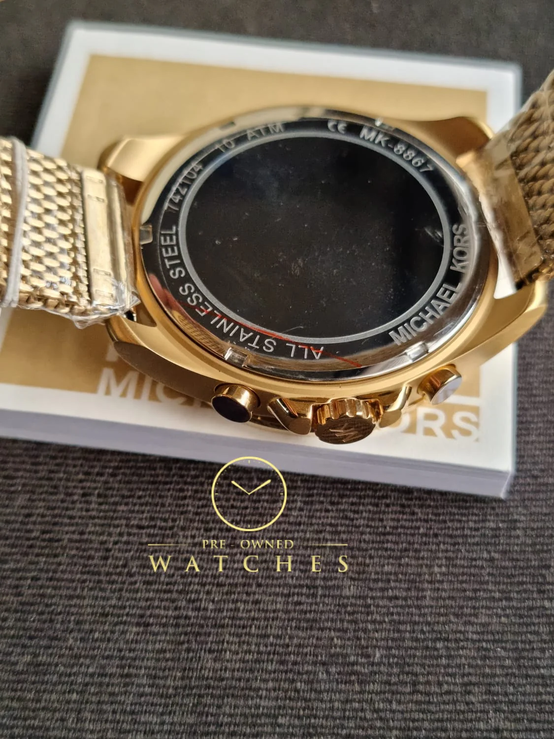 MICHAEL KORS Brecken Chronograph Quartz Black Dial Men's Watch MK8867 - Image 9