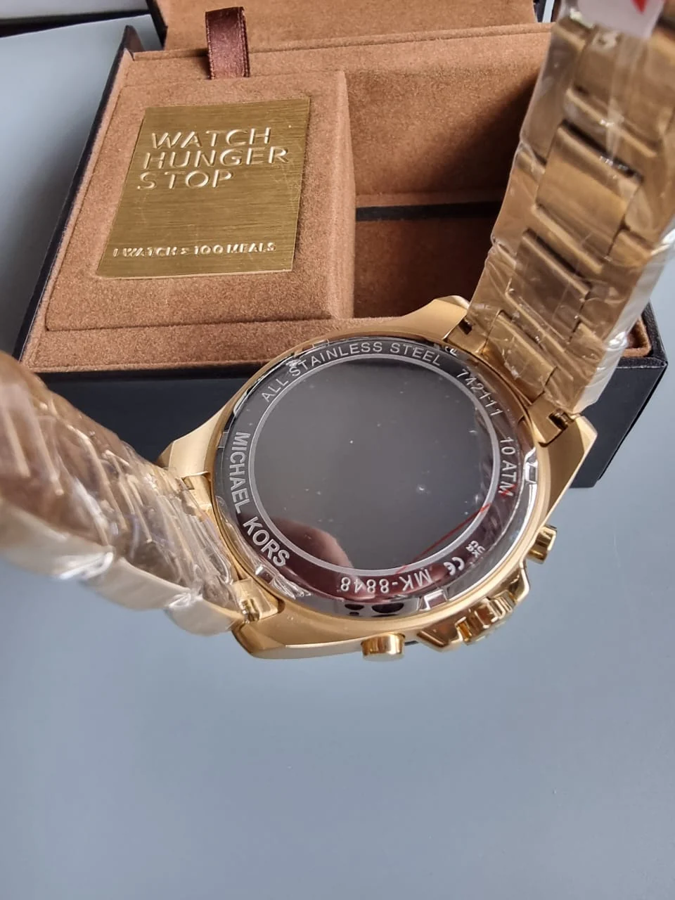 MICHAEL KORS Brecken Chronograph Quartz Crystal Black Dial Men's Watch MK8848 - Image 5