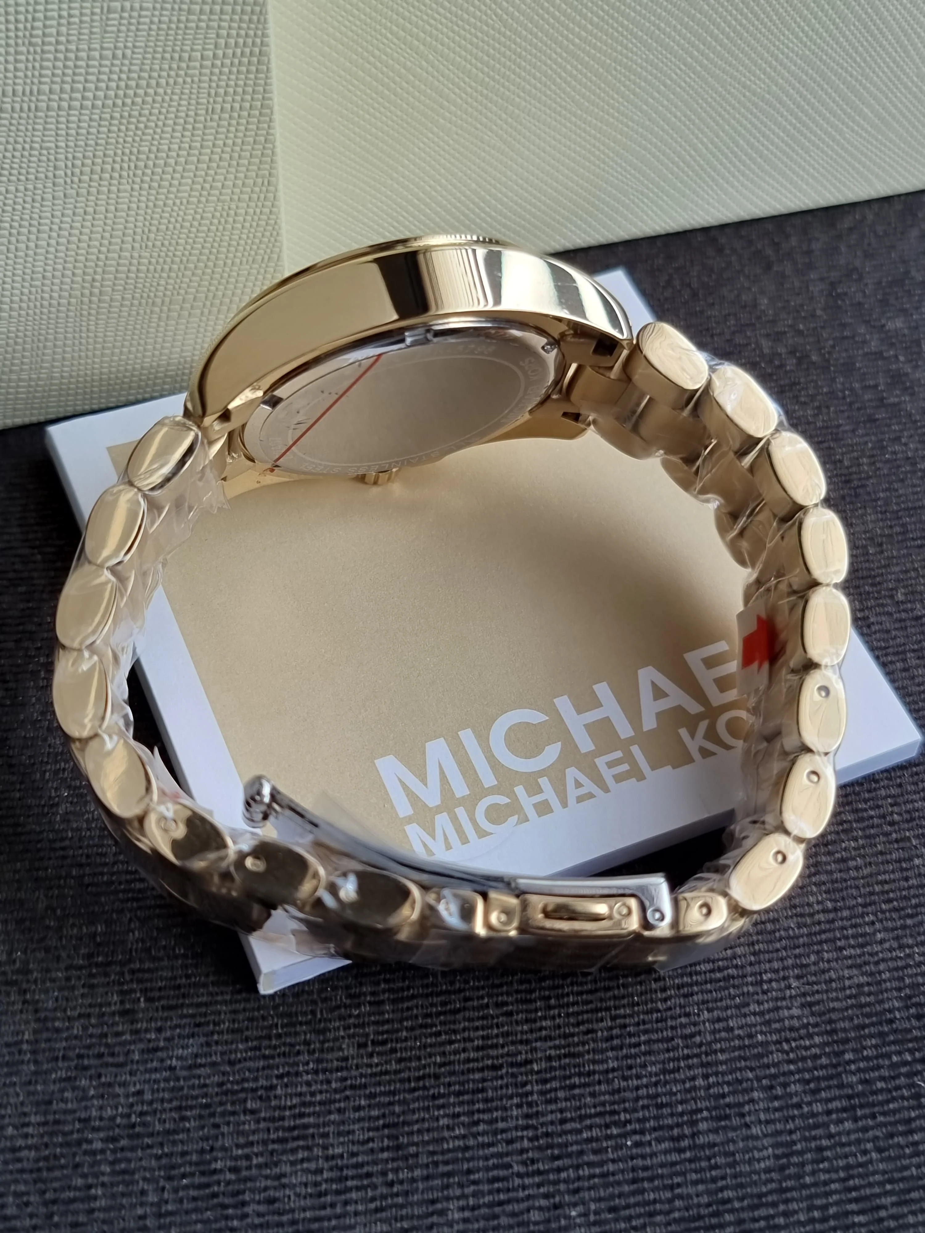 Michael Kors Gold-Tone Mini Bradshaw Watch Mk5798 - Image 5