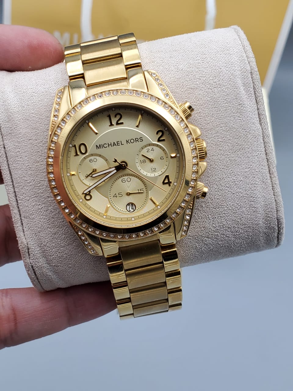 MICHAEL KORS Golden Blair Glitz Ladies Watch MK5166 - Image 4