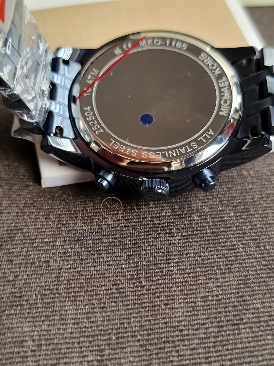 Michael Kors Hutton Blue Watch MKO1165 (WITHOUT TAG ) - Image 10