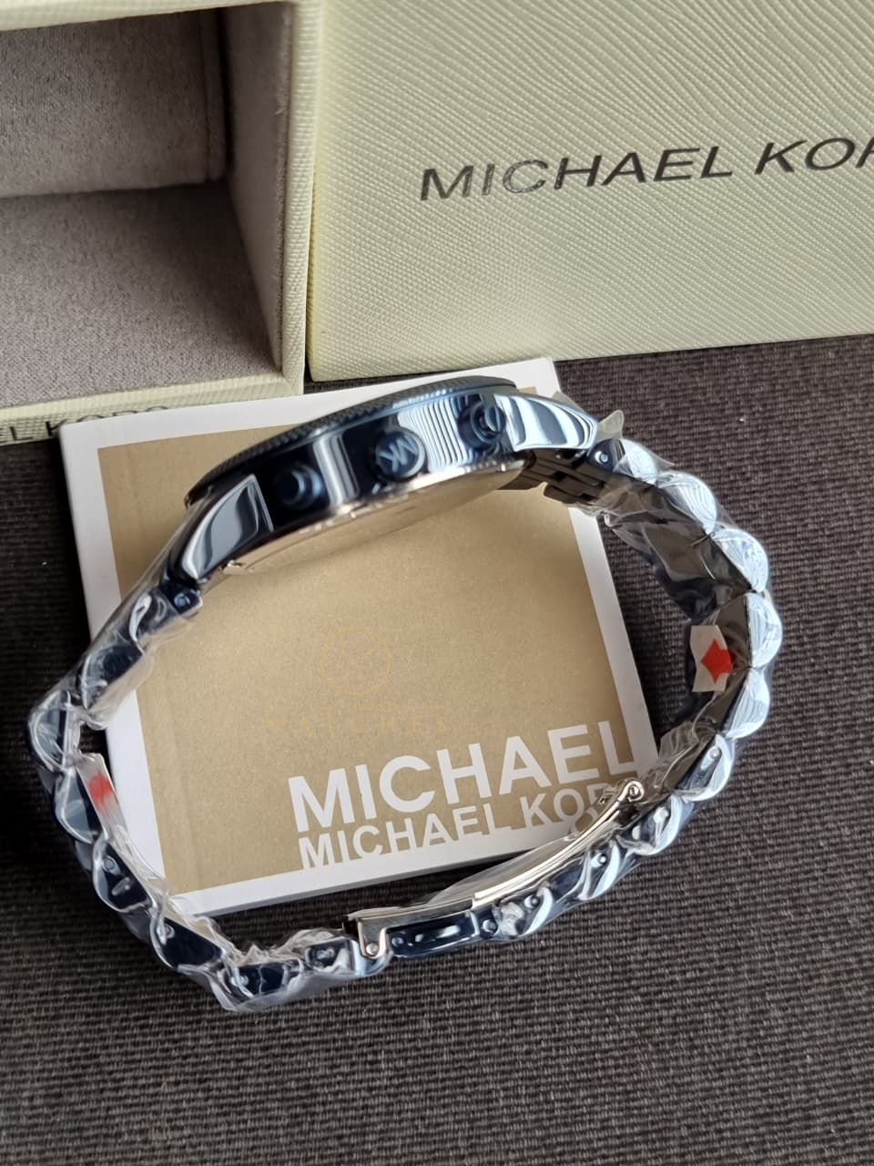 Michael Kors Hutton Blue Watch MKO1165 (WITHOUT TAG ) - Image 9