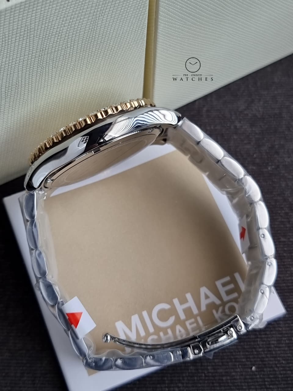 Michael Kors Layton Chronograph Crystal White Dial Ladies Watch – MK6792 - Image 3