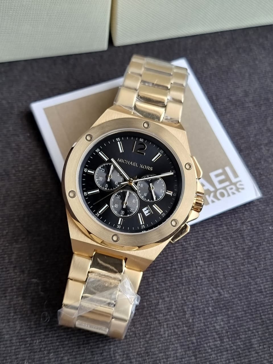 Michael Kors Lennox MKO1236 Men's Watch – Analog, Stainless Steel, Quartz - Image 2