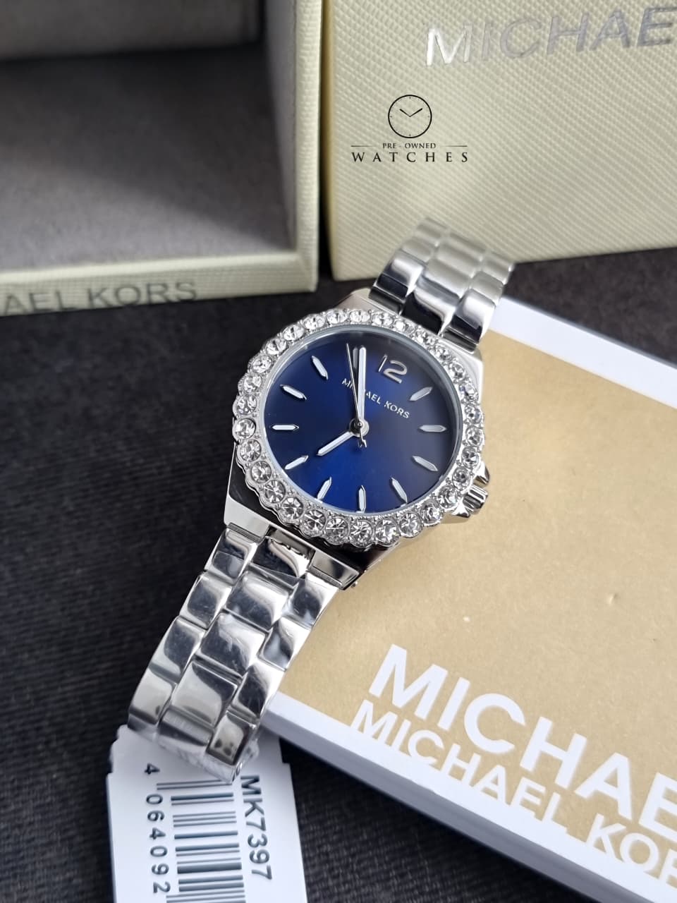 Michael Kors Lennox Silver Watch MK7397 - Image 2
