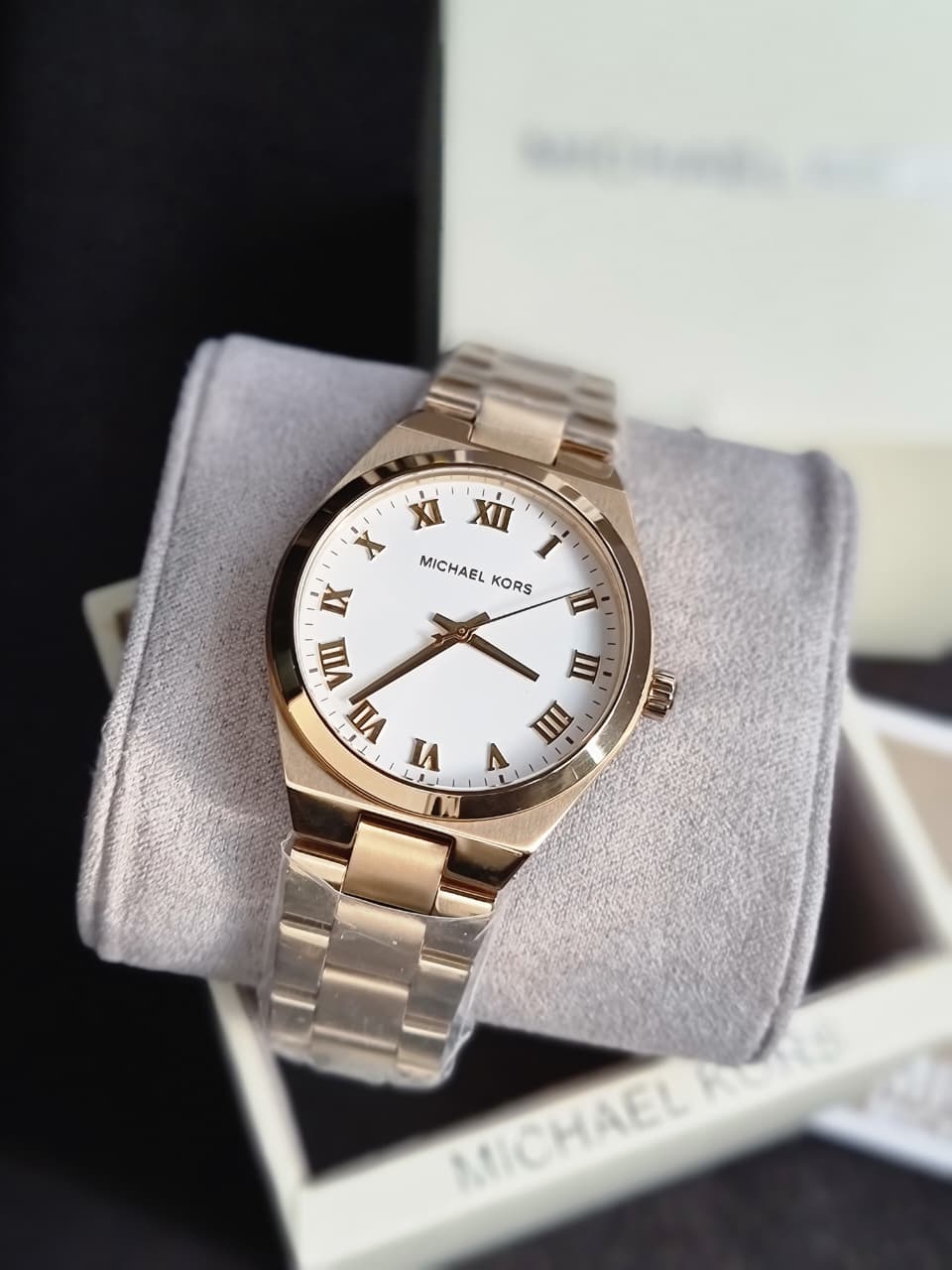 MICHAEL KORS  Lenox Gold-tone Dial Ladies Watch Mk7391 - Image 10