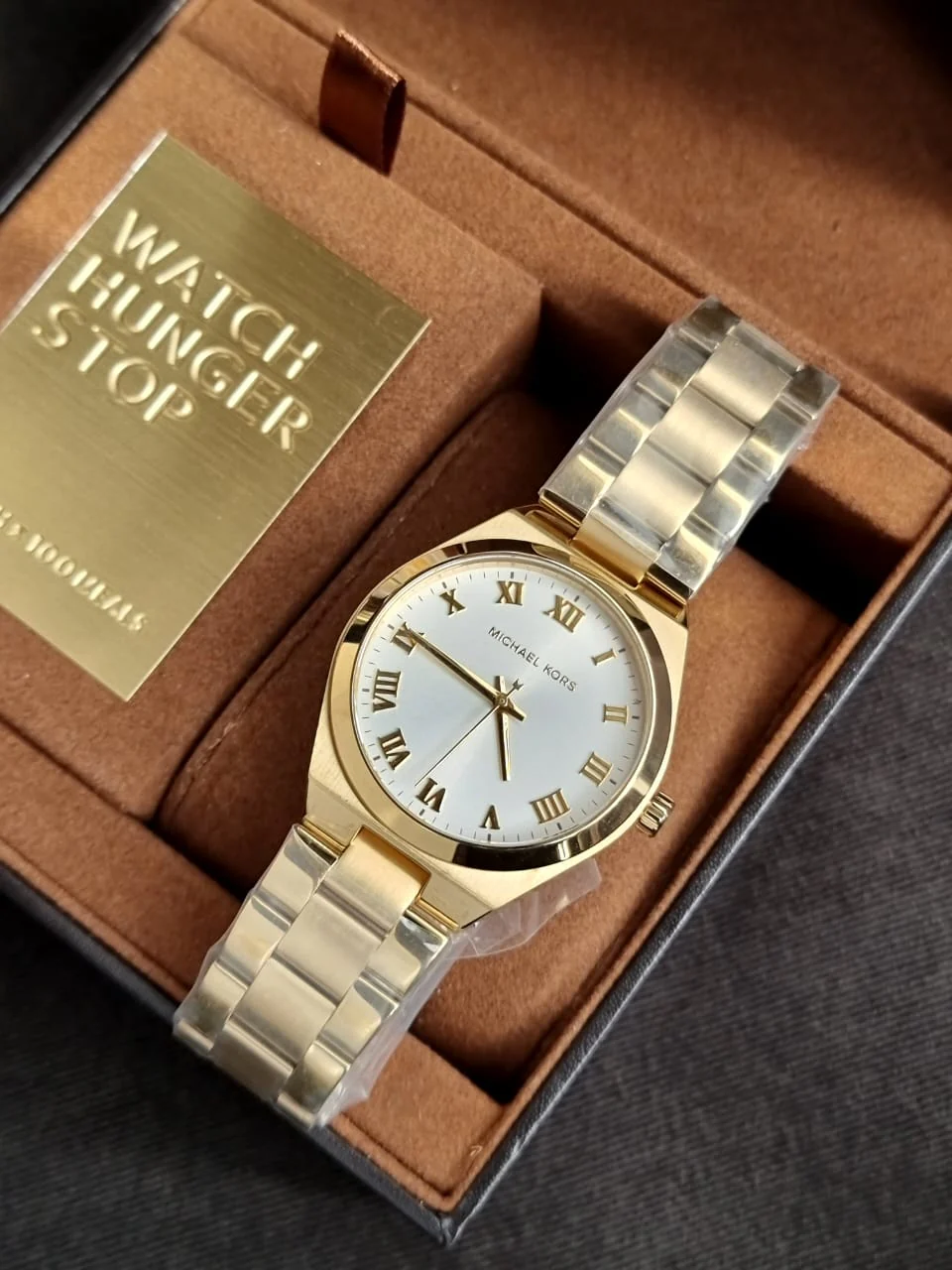 MICHAEL KORS  Lenox Gold-tone Dial Ladies Watch Mk7391 - Image 2