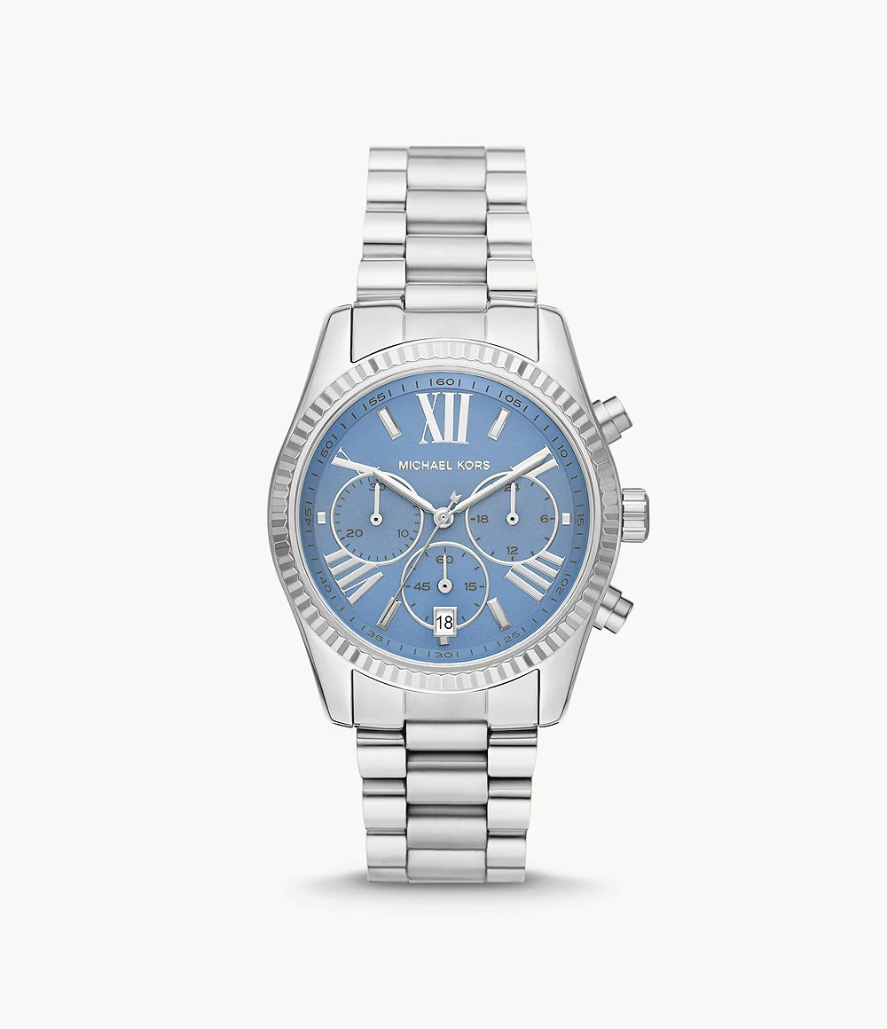 Michael Kors Lexington Chronograph Stainless Steel Watch MK7215