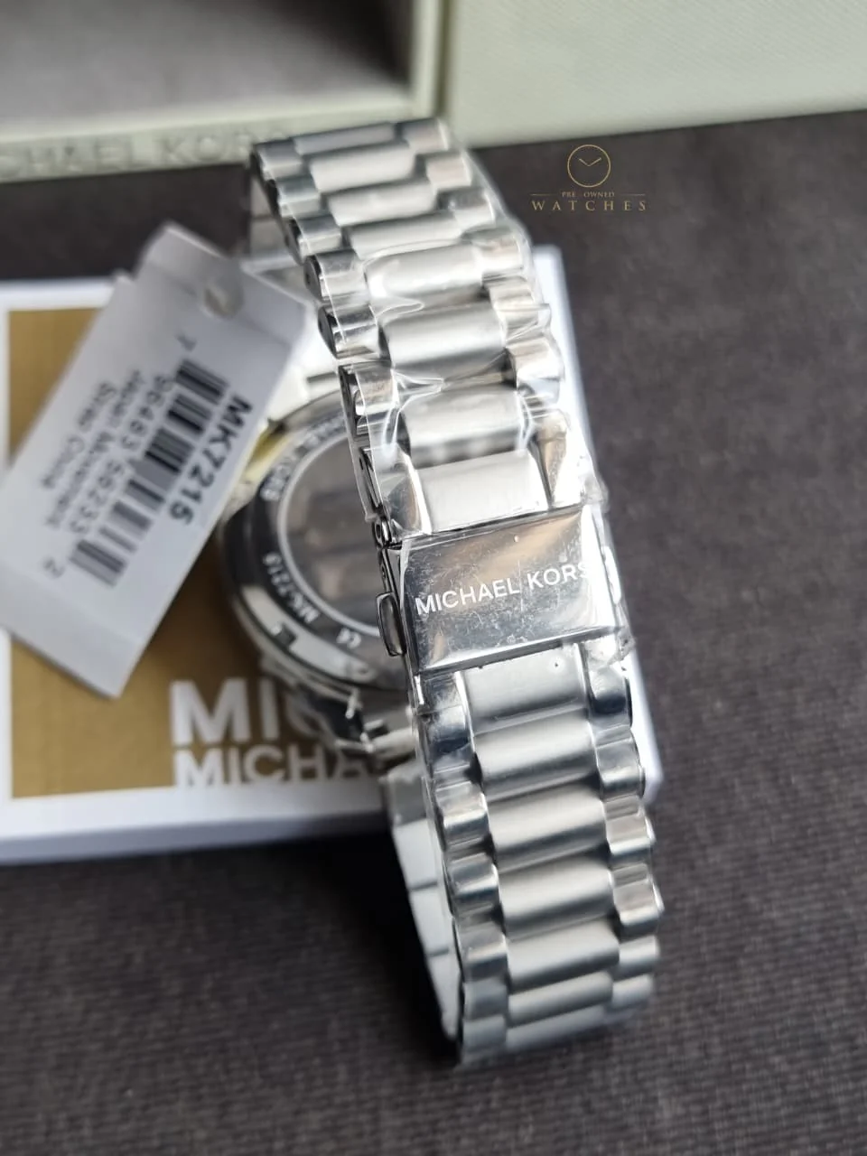 Michael Kors Lexington Chronograph Stainless Steel Watch MK7215 - Image 6
