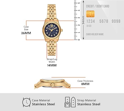Michael Kors Lexington Gold Watch MK4802 - Image 4