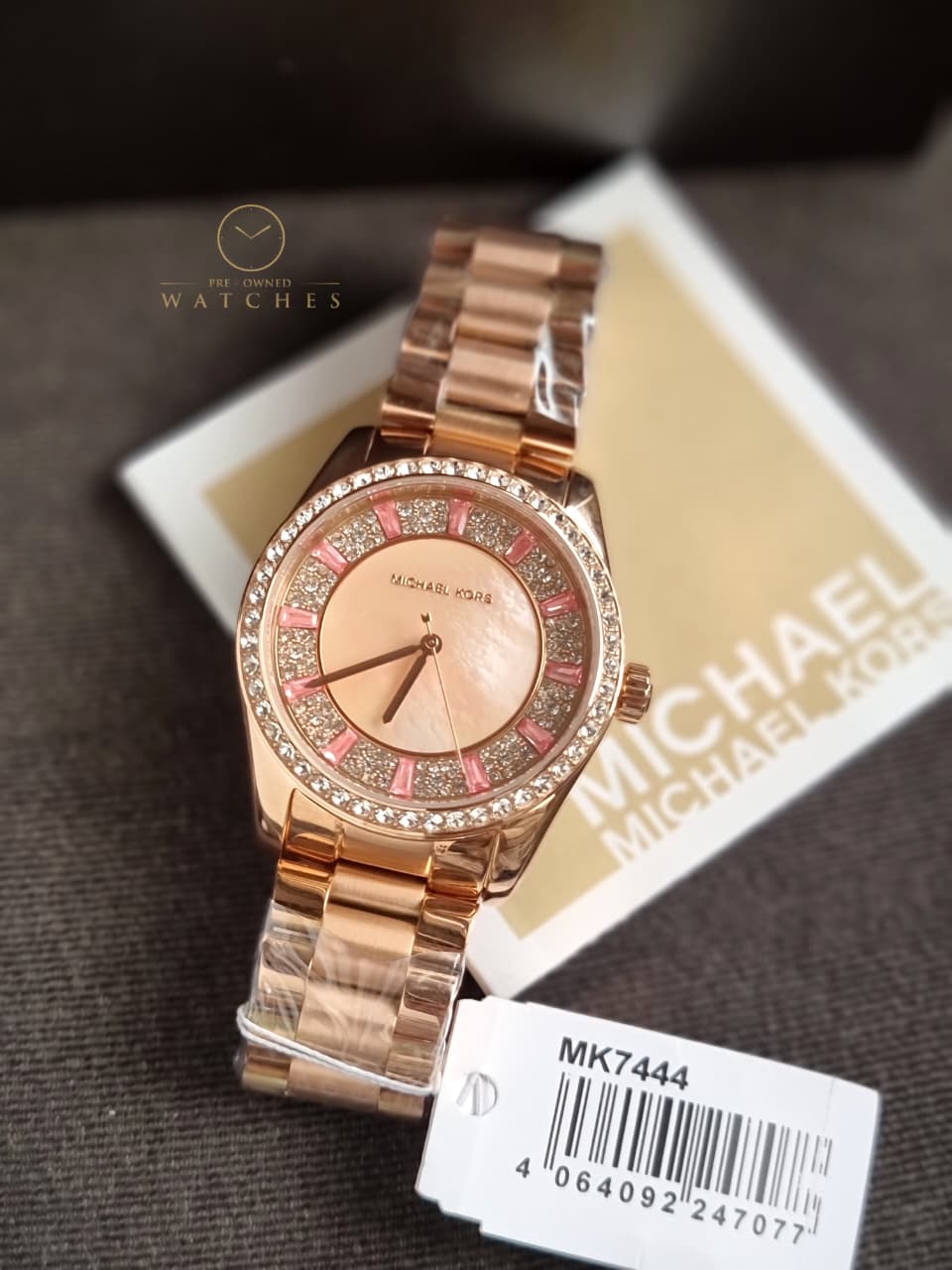 Michael Kors Lexington Rose Gold Watch MK7444 - Image 2