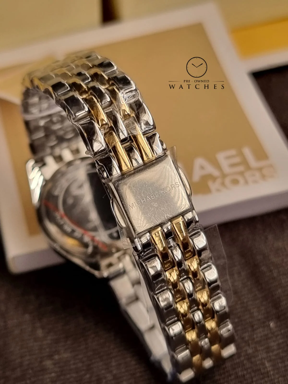 Michael Kors Lexington Three-Hand Two-Tone Stainless Steel Watch Mk4740 - Image 2