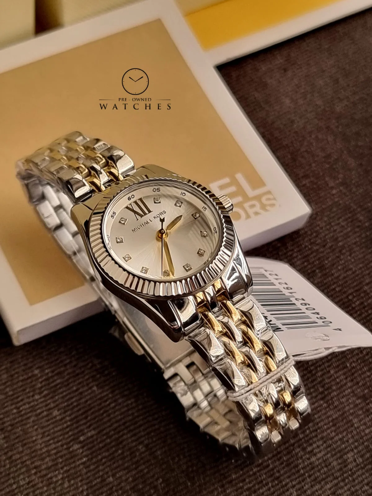 Michael Kors Lexington Three-Hand Two-Tone Stainless Steel Watch Mk4740 - Image 4