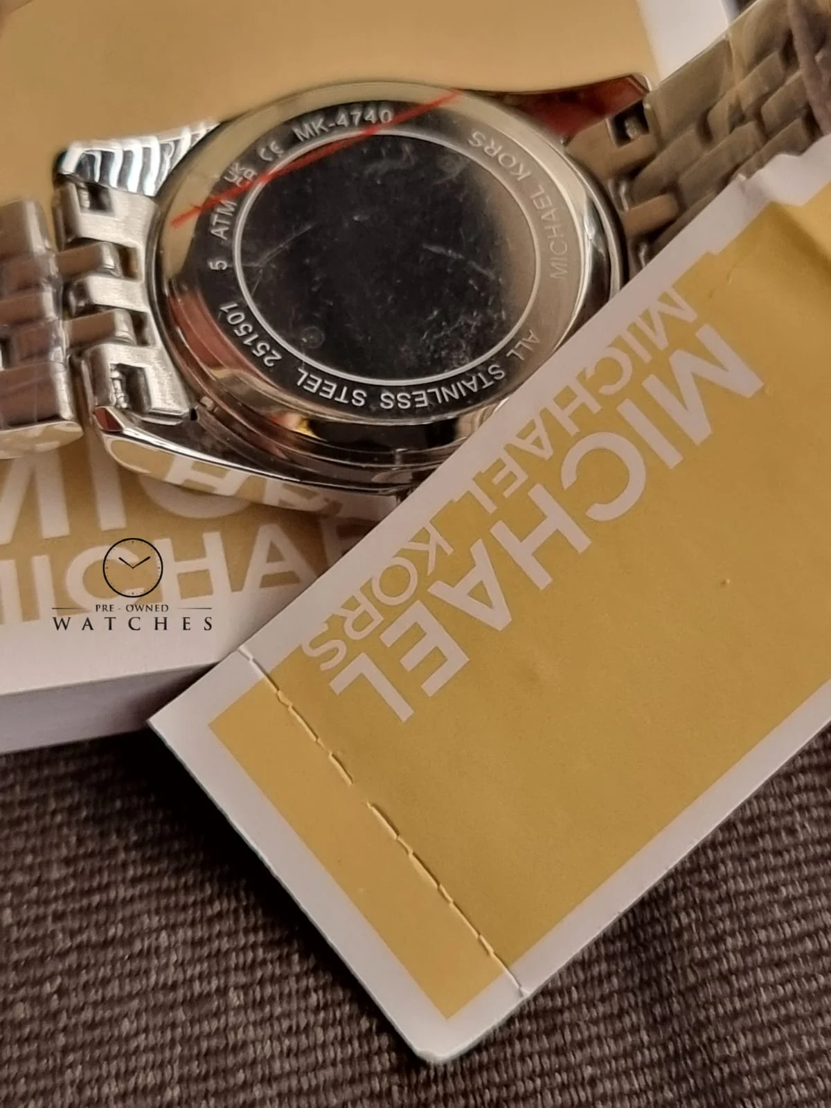 Michael Kors Lexington Three-Hand Two-Tone Stainless Steel Watch Mk4740 - Image 7