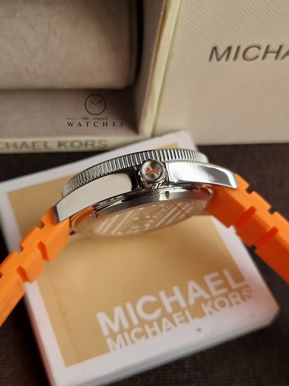 Michael Kors Maritime Orange Watch MK9157 - Image 3
