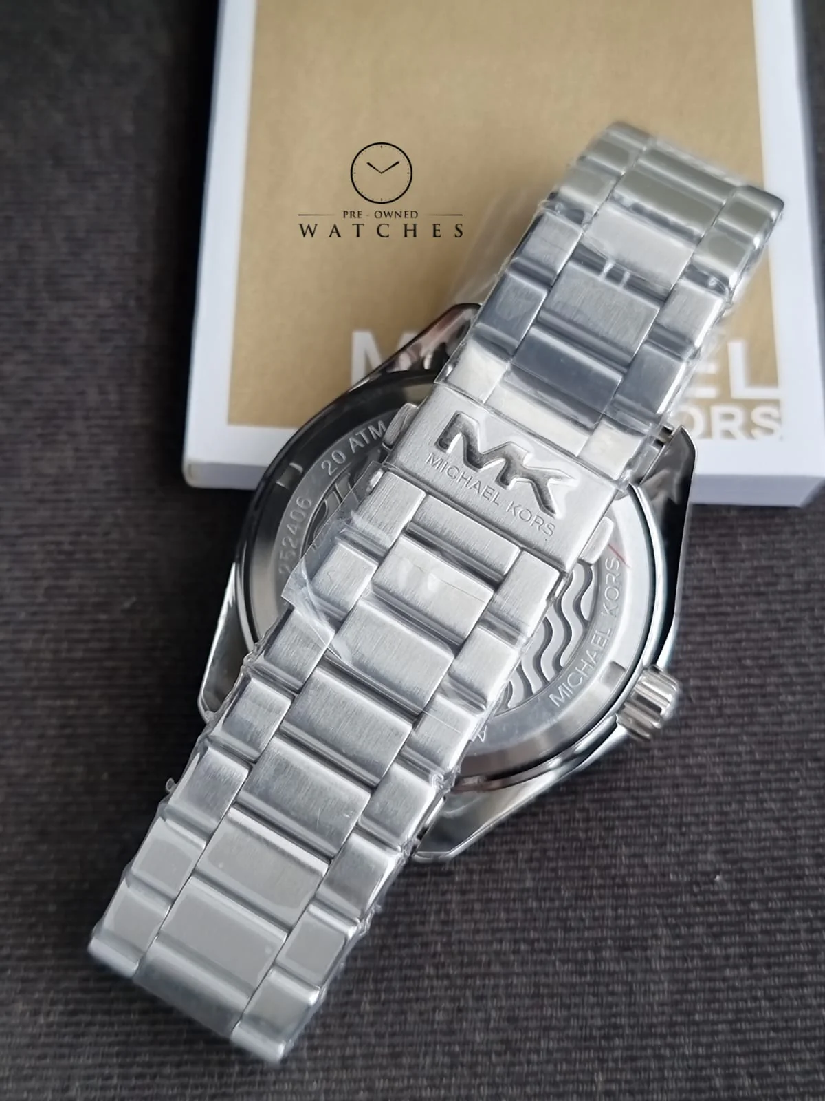 Michael Kors Maritime Three-Hand Date Stainless Steel Watch mk9160 - Image 6