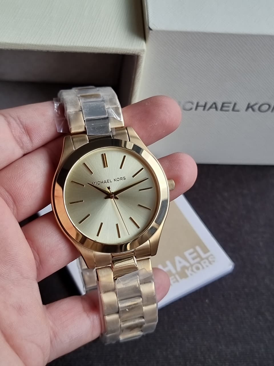 Michael Kors Men 's MK8671 Quartz Gold Watch - Image 2