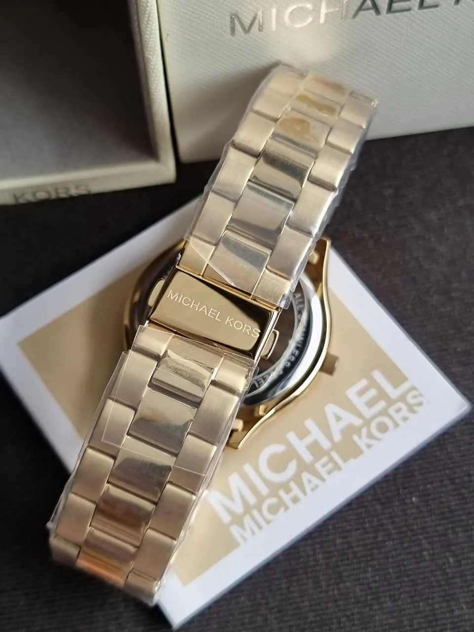Michael Kors Men 's MK8671 Quartz Gold Watch - Image 3