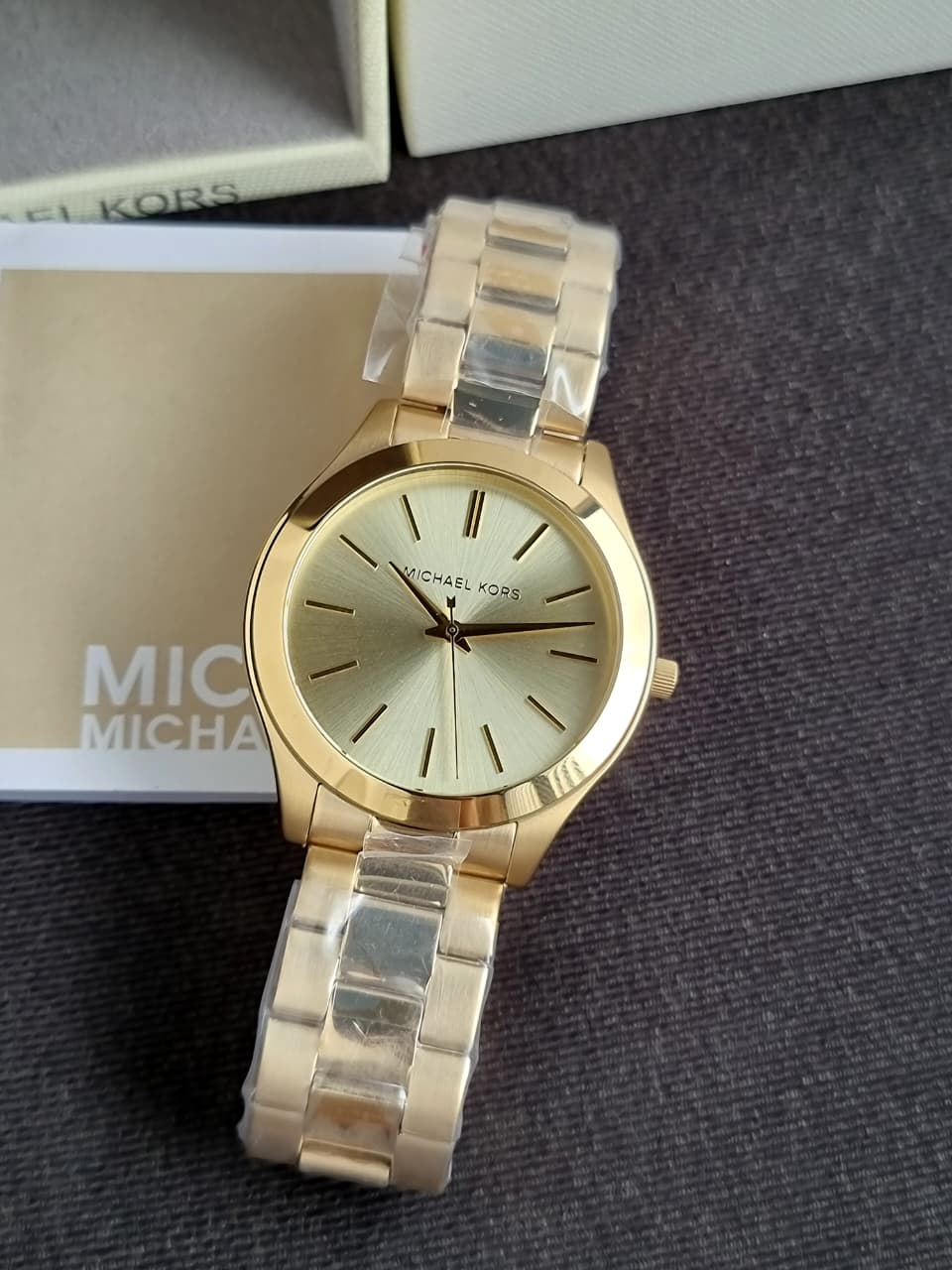 Michael Kors Men 's MK8671 Quartz Gold Watch - Image 5