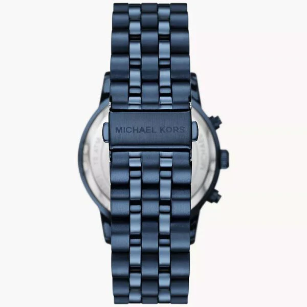 Michael Kors Men’s Quartz Blue Stainless Steel Blue Dial 43mm Watch MK9088 - Image 2